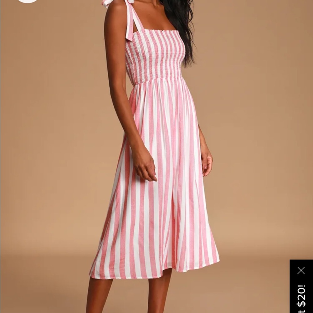 Lulus Xs stripped summer dress